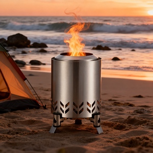 Réchaud de <span class=keywords><strong>camping</strong></span> pliable compact, design en titane pour économiser de l'espace, rangement dans le coffre de voiture et transport facile pour la randonnée et les voyages - Product Image 4