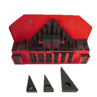 Kit de serrage avec support métallique 58 pièces acier M8 M10 M12 M14 M16 accessoires de fraiseuse CNC