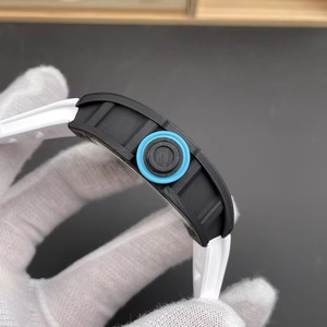 Montre mécanique automatique pour homme en fibre de carbone bleue de luxe, étanche et lumineuse, nouvelle collection 2026, best-seller - Product Image 4