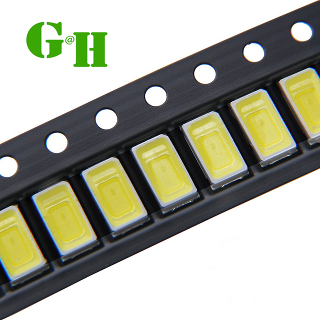 Super Bright 5000-5500K White 5630 5730 Size LED Diode 220LM/W Nichia Japan  SMD LED Chip 0.5W