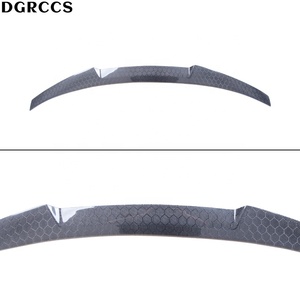 DGRCCS Série 4 F32 Coupé 2 portes Style M4 Aileron arrière en fibre de carbone nid d'abeille peinture UV polie 2013-2019 - Product Image 3