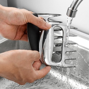 Séparateur de viande en acier inoxydable écologique pour aliments cuits, outil de découpe et de déchiquetage de dinde et de char <span class=keywords><strong>siu</strong></span>, type griffe d'ours - Product Image 3