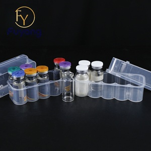 Custom LDPE <b>Plastic</b> Rectangle Cillin Storage Bottles & Clear Vial <b>Boxes</b> 3ml/5ml/7ml/10ml/10cc with Recycled Materials - Product Image 2