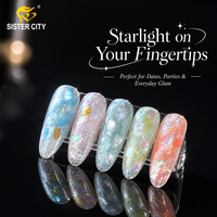 Nouveauté - Vernis à ongles d'automne - Gel texturé irisé - Gel UV LED - Vernis à ongles en gel UV pour manucure professionnelle