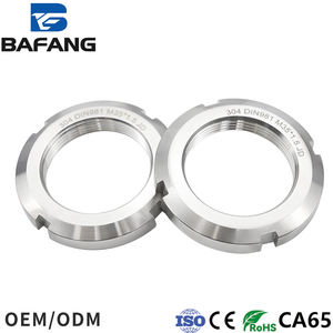 น็อตกลมสแตนเลส 304 DIN981 แบบมีร่องสำหรับล็อค พร้อมความแม่นยำสูง รองรับการผลิตตามแบบ OEM - Product Image 3