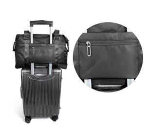 Borsa da Viaggio Unisex Jack Captain per Ragazze e Adolescenti con Iniziale 'A', in Poliestere con Chiusura a Cerniera - Regalo di Compleanno, Uso Quotidiano - Product Image 2