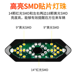ยัวลี่ไฟท้ายจักรยาน LED IPX4 กันน้ำพร้อมการชาร์จไมโครยูเอสบีสำหรับอุปกรณ์ปั่นจักรยานเสือภูเขา - Product Image 5
