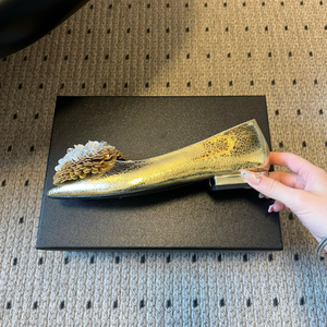 2026 Ballerines plates à fleurs 3D, Ballerines à talon bas, Ballerines plates grandes tailles, Ballerines plates en peau de mouton, Chaussures de créateur haut de gamme, Chaussures pour fêtes et mariages - Product Image 5