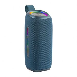 Cyboris 0227, haut-parleur sans fil portable neuf, lumière RGB, étanche IPX6, caisson de basses profond, avec poignée, carte TF, TWS, Aux - Product Image 3