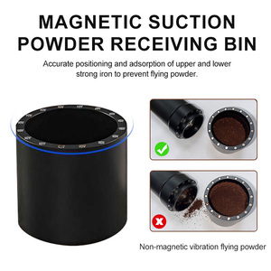 Macinacaffè Manuale Magnetico con 60 Livelli di Regolazione, Macine Coniche in Acciaio Inox da 38 MM, Capacità 30g - Product Image 5