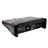 Console de mixage professionnelle à sortie stéréo, alimentation fantôme 48V, processeur d'effets numériques DSP, très vendue