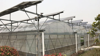 Support de montage solaire agrivoltaïque en aluminium pour serres agricoles et structures de support de panneaux solaires pour terres agricoles