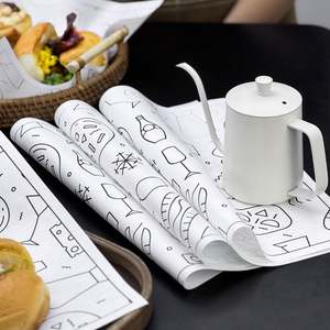 Papel de Embalaje para Pasteles, Material de PE Recubierto de Cera, Grueso, Personalizado, Antigrasa, para Panadería, Pizza y Carnes Frías, al por Mayor - Product Image 4