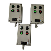 Panel de Control a Prueba de Explosiones Modelo LBZ, Caja de Control con Botones, Función de Arranque y Parada del Ventilador para Aplicaciones IIA/IIB/IIC, Shanghái