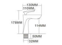 Robinet de lavabo de luxe en laiton brossé or rose, à monter sur comptoir, moleté, mitigeur chaud/froid à poignée unique et trou unique pour salle de bain