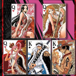 DL One Piece Anime Shikishi Board Affiche d'art estampée à la feuille d'or, Collection limitée Motifs nautiques, pour <span class=keywords><strong>les</strong></span> fans de Luffy, Décoration de chambre - Product Image 6