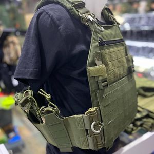 بيع المصنع مباشرة Chaleco Tactico OEM شعار مخصص رخالة 1000D النايلون لوحة قتالية الناقل التدريب والعتاد سترة تكتيكية - Product Image 6