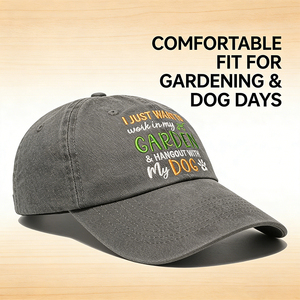 Casquette de baseball ajustable brodée pour les amoureux des chiens et les jardiniers – Vente en gros - Product Image 3
