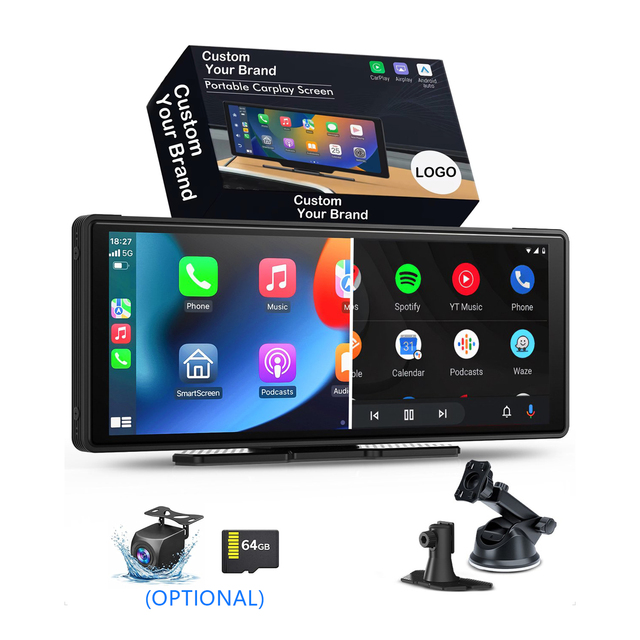 Android Auto Car Tablet 10.26'' With Voice Control GPS Navigation Mirror Link BT For Any Older Car Upgrade Android Auto Screen