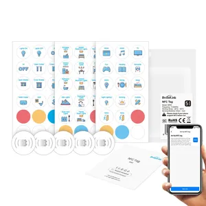Étiquette NFC étanche <span class=keywords><strong>BroadLink</strong></span> NXP NTAG215, fonctionne sur métal, contrôle par application, déclenche les appareils domotiques, scènes, compatible IFTTT - Product Image 6