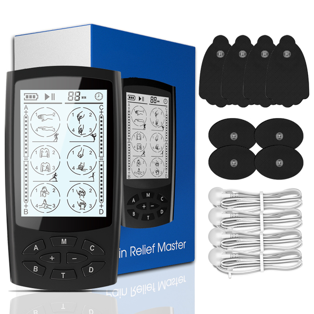 Customised Factory Tens Unit Neck/shoulder Low Frequency Pulse Massager 24 Modes Multi-functional Physiotherapy Apparatus OEM