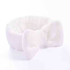 Groothandel Custom Logo Gezichtsbehandeling Haarband Microfiber Skincare Strik Spa Hoofdband - Product Image 2