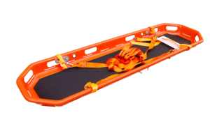 Barella a Cesto Leggera in ABS EVERISE per Soccorso in Montagna/Aria/Mare con Cintura di Sicurezza Regolabile Certificata CE Classe I Dispositivi di Primo Soccorso - Product Image 3