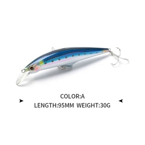 Großhandel Fabrik preis 95mm 120mm 9093 Kunst fisch köder Günstiger Preis Süßwasser Salzwasser sinkende Elritze Angel köder - Product Image 2