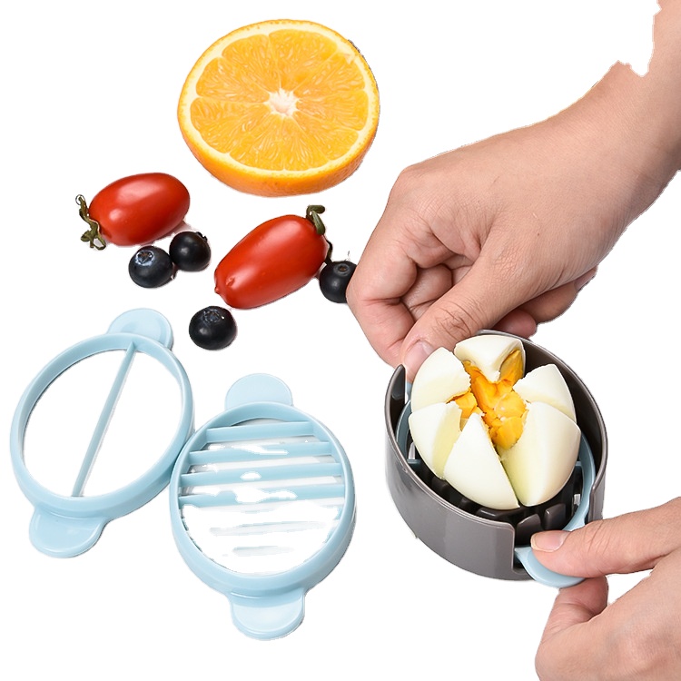 Резаки для яиц, Многофункциональный пластиковый изящный слайсер для яиц с 3 стилями для нарезки яиц для домашней вечеринки, пикника, инструменты для готовки