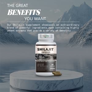 Cápsulas de <span class=keywords><strong>Shilajit</strong></span> naturales de alta calidad, extracto de ácido fúlvico para suplemento dietético energético para adultos y adolescentes - Product Image 3