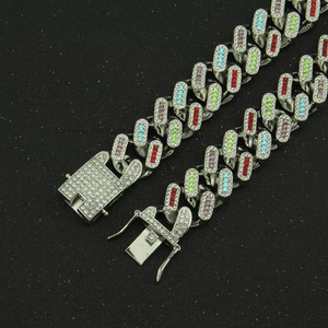 Men's Cool Bracelet <b>Cuban</b> Bracelet Bracelet, Width 21mm - Product Image 4