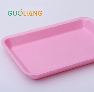 <span class=keywords><strong>Plateau</strong></span> d'emballage en plastique de supermarché de fruits de mer de boeuf de porc <span class=keywords><strong>plateau</strong></span> noir jetable de mousse en matériel de catégorie comestible - Product Image 2