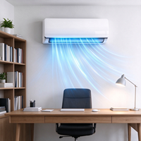 AC Split Tipe Dinding untuk Rumah Tangga, Hemat Energi Level Satu, 9000 BTU, Hanya Pendingin, AC Mini Split