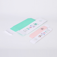 Boîte d'emballage en papier pliable avec impression de logo