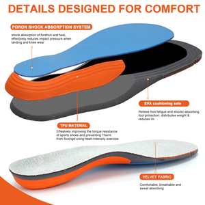 Semelles orthopédiques <span class=keywords><strong>pour</strong></span> fasciite plantaire, semelles de sport <span class=keywords><strong>pour</strong></span> le basketball, absorption des chocs, pieds plats, vente en gros - Product Image 5