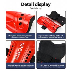 Protège-tibias de football personnalisables avec logo, moulage sur mesure, accessoires de protection de <span class=keywords><strong>cheville</strong></span> pour enfants et hommes - Product Image 5