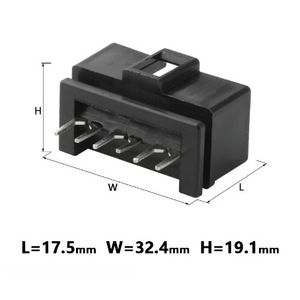 Conectores Automotrices de 6 Posiciones para Placa PCB DJ70616Y-1.8-11, Conector Macho y Hembra para Uso Automotriz - Product Image 2