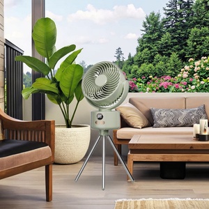 Ventilador de pie silencioso de plástico con USB, digital, plegable, con cabezal oscilante ajustable de 3 velocidades, para uso en coche y exteriores, venta al por mayor - Product Image 6