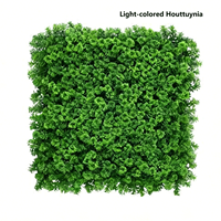 Plantes artificielles décoratives en herbe synthétique résistantes aux UV 50*50cm, plantes paysagères artificielles pour l'intérieur et l'extérieur, imitation de plantes murales artificielles
