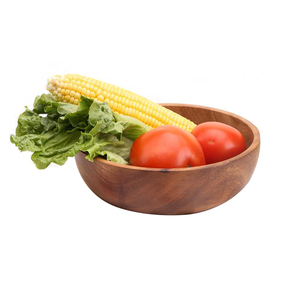 Conjunto de tigelas de cozinha e colher de madeira, pequena potes de madeira para salada de mangá frutas e pratos - Product Image 6