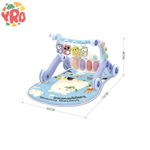 Tapis d'éveil musical 6-en-<span class=keywords><strong>1</strong></span> avec piano à pédales et portique d'activités <span class=keywords><strong>pour</strong></span> bébé, prix usine Yrb - Product Image 5