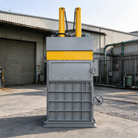 Presse à balles hydraulique verticale directe d'usine, compacteur de déchets de cartons et de bouteilles PET pour l'industrie du recyclage