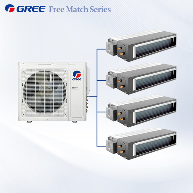 R32 18k 24k 36k 42k Smart Multi Zone Split Air Conditioners for Household Central Free Match AC Mini Split Air Conditioner