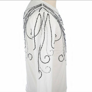 LIUHUO Maillots de patinage artistique faits à la main pour hommes et garçons, vêtements de compétition, <span class=keywords><strong>justaucorps</strong></span> de danse classique, costumes de patinage - Product Image 2