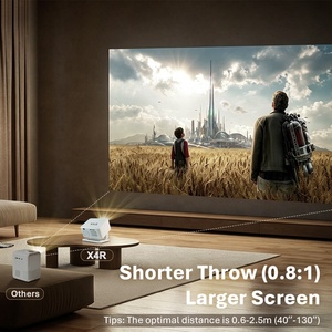 Projecteur de jeux vidéo Smart TV Full HD 1080P, cinéma maison, films, té<span class=keywords><strong>l</strong></span>éphone portable, tablette, jeu sans fil, Wifi, projecteur numérique - Product Image 5
