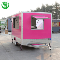 Déplier la remorque alimentaire 2025 chinois nouvelle rue Mobile camion de restauration rapide Van chariot de crème glacée