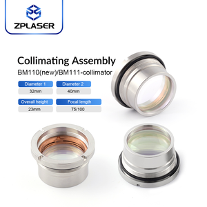 ZPLASER BM111 레이저 장비 부품 D30 F75 F100 F125 F155 F200 콜리메이팅 및 포커싱 렌즈 어셈블리 레이저 절단 헤드용 - Product Image 5