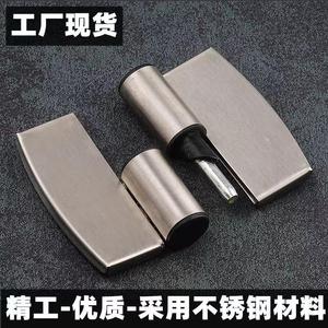 Bisagras de acero inoxidable con cierre automático, accesorios de ferretería para puertas plegables abatibles para divisiones de baños públicos - Product Image 4
