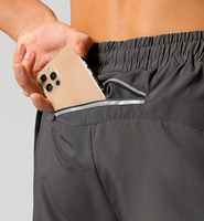 Shorts de sport pour hommes Shorts de course à pied Shorts d'entraînement Nouvelle arrivée Compression Double couche décontracté pour hommes 2 en 1 Shorts de gymnastique pour hommes