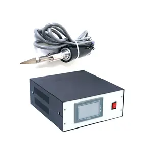 Ultrasonic Fabric Cutting Machine 30 Khz 500 Watt Ultrasonic Textile Cutting Machine For Fabric